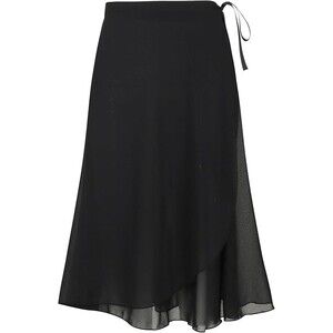Sheer Wrap Adjustable Waist Ballet Dance Chiffon Skirt Costume Ballet Skirt